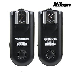 Yongnuo RF-603N II N3 Wireless radio triggers for Nikon - 2pc pack